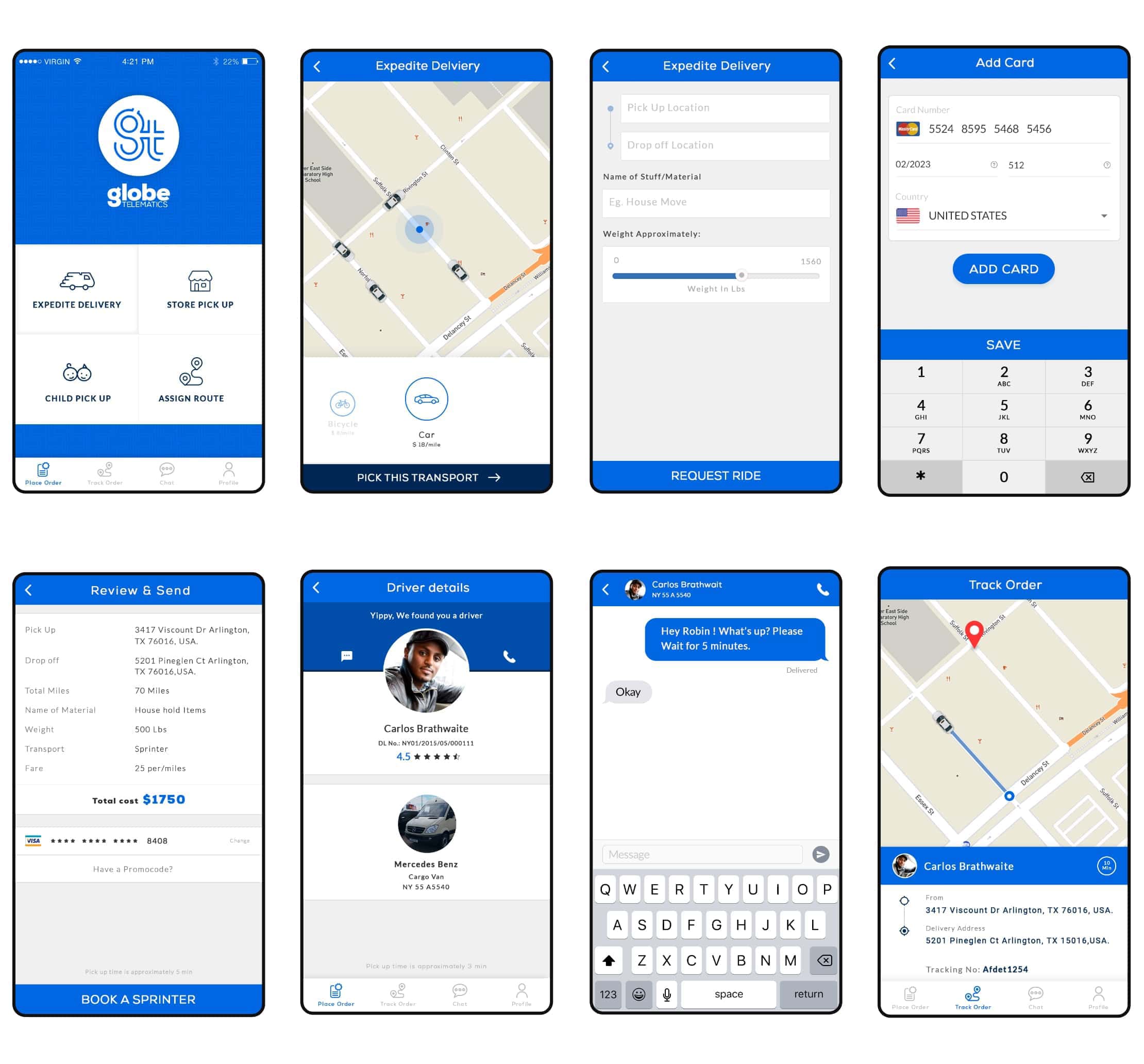 IOS app ui's